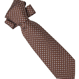 <span class=keywords><strong>Corbata</strong></span> <span class=keywords><strong>de</strong></span> seda 100% hecha a mano para hombre, patrón formal <span class=keywords><strong>de</strong></span> lunares, <span class=keywords><strong>corbata</strong></span> marrón <span class=keywords><strong>de</strong></span> <span class=keywords><strong>siete</strong></span> <span class=keywords><strong>pliegues</strong></span> con punta azul - Product Image 5