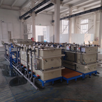 Machine de galvanoplastie pour plaqué argent, cuve de placage à l'étain, équipement d'usine de placage