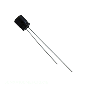 ตัวเก็บประจุแบบ Through Hole CAP ALUM 100UF 20% 50V RADIAL TH 100 uF 50NXA100MEFC10X16 จากผู้ผลิต - Product Image 1