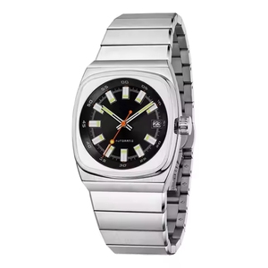 Montre-bracelet de mode classique personnalisée en usine OEM montre-bracelet mécanique automatique étanche et lumineuse à bracelet en acier inoxydable pour femmes - Product Image 6