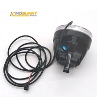 Phare projecteur LED Angel Eye à feux de croisement et de route pour vélo électrique tout-terrain, pièce de rechange, lampe avant, accessoires pour vélo électrique