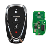 Remote Kunci Pintar FCC ID HYQ4AA HYQ4EA ID46 5 Tombol 315MHz 433MHz Sistem Masuk Tanpa Kunci untuk Chevrolet Cruze XL7 Sonic Volt Bolt Spark