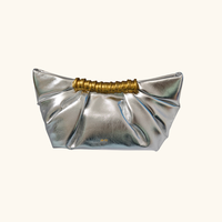 Bolso de mano para mujer JW, nuevo modelo 2025 Leia, con cierre de cremallera, correa única, de metal, de moda, de alta gama, para noche, con cadena y letras.