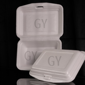 Food Box Disposable Foam Lunch <b>Boxes</b> Foam Food Container Single-use Foam Containers Takeout Foam <b>Boxes</b> Disposable Food Packaging - Product Image 2
