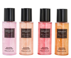 Perfumes originales al por mayor AB8001 88ml fragancia Floral rica contiene brillo 4 piezas exquisito conjunto de regalo niebla <span class=keywords><strong>corporal</strong></span> para mujeres - Product Image 4