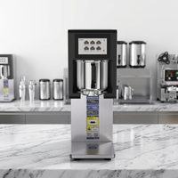 Machine à thé électrique automatique avec broyeur et infuseur à sachets, en acier inoxydable 304, chaudière de 6 L, Plug-and-Play