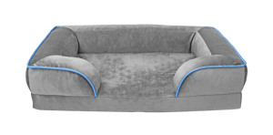 Colchón ortopédico de espuma viscoelástica para mascotas, cama seca con forma personalizada, cojín de lujo para perros - Product Image 4