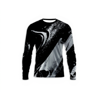 Wholesale Custom Men's Unisex Quick Dry UV Protection <b>Sun</b> Wicking Long Sleeve Fishing <b>Shirt</b> Polyester Fish Camouflage UPF 50+ - Product Image 1