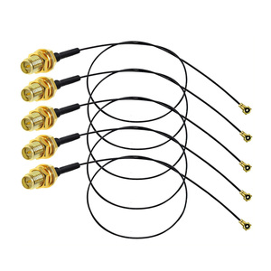 RF 1.13 Koaxialkabel RP-SMA Buchse zu U.FL MHF4 WiFi Antenne Verlängerung kabel Schott montage Pigtail Kabel WiFi Adapter - Product Image 2