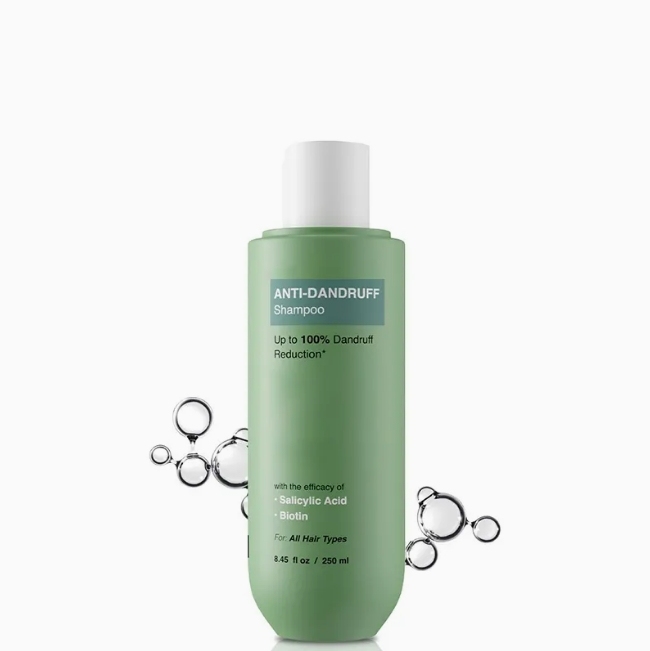 Beauty Cosmetics Hair Care Control Oil Relieve Itching Anti-Dandruff Shampoo