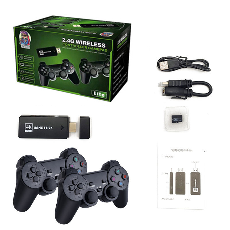 U8 домашняя ТВ-игра M8 с двойной ручкой HD симулятор 2,4G Беспроводная игровая палка 32 Гб 64 ГБ