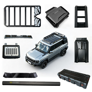 Aluminum Car Roof Luggage Rack <b>Baskets</b> Side Ladder Side Box Side Tent Roof Box Loading Series <b>for</b> Jetour T2 - Product Image 1