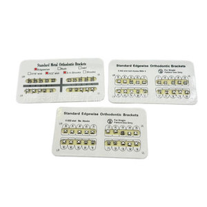 Staffe ortodontiche di alta qualità Mini/Standard <span class=keywords><strong>Roth</strong></span> MBT 0.018 "/0.022" Slot CE ISO13485 - Product Image 6