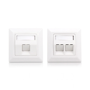 80*80 mét Wall-Mount RJ45 Keystone Jack faceplate cho mạng thông tin liên lạc Viễn Thông sản phẩm - Product Image 2