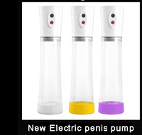Elektrischer Peniskäfig-Stimulator Vergrößerungs-Vakuumpumpe mit Medizinischem Silikon+ABS und Wasserdichtem Gehäuse für Erwachsene