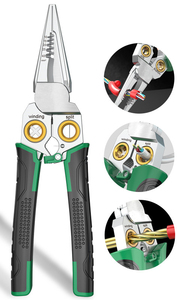 Pince à dénuder de fils YTH 8 en 1, outil multifonction pour électricien, dénudage de fils, sertissage pour réparation de circuits, installation de prises - Product Image 3