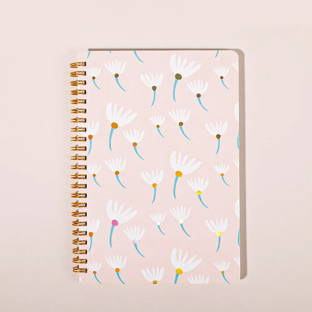 Barato pequeño espiral de escritura personalizado con alambre encuadernado Mini diario A7 cuaderno