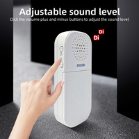 Sistema de dispositivo de alarma de entrada antirrobo inalámbrico Mini sensor de seguridad portátil Alarma antirrobo para puertas y ventanas
