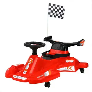 Neue modische kinderwagen 12 v elektroauto driftwagen vier-rad-kinder-go-kart