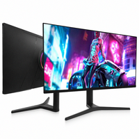 Digunakan diperbaharui 15/17/19/22/24/27 inci hitam Desktop komputer LED Monitor LCD untuk bisnis belajar kantor Monitor