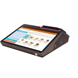 12.5 pollici di schermo IPS 1080P stampante cassiere capacitivo touch ristorante sistema pos tutto in uno con il software