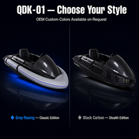 Jet ski électrique haute puissance 15 kW, monoplace, avec batterie lithium 72 V pour les sports nautiques en lac côtier.