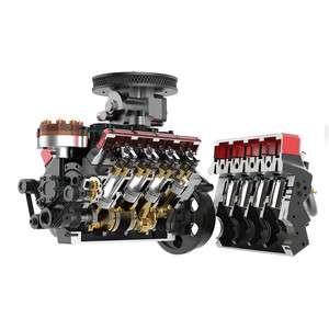 Động cơ TOYAN <span class=keywords><strong>V8</strong></span> FS-V800WGPC 28cc OHV xăng, bộ đồ chơi lắp ráp mô hình động cơ <span class=keywords><strong>V8</strong></span> tự chế, đồ chơi có thể hoạt động - Product Image 5