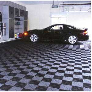 Dalles et tapis de <span class=keywords><strong>sol</strong></span> de garage intérieur en <span class=keywords><strong>vinyle</strong></span> antidérapant à emboîtement 400*400*18mm Ferme - Product Image 3