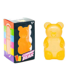 8CM Needoh <b>Gummy</b> <b>Bear</b> Squishy Toys <b>Bear</b> Malt Sugar Slow Rebound Squishy Anxiety Stress Relief for Kids with Autism - Product Image 5
