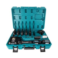 Outil de sertissage de tuyaux multicouches en cuivre PEX à piles ZUPPER PZ-1550 avec mâchoires séparées en option
