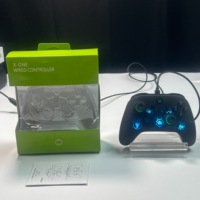 Control de Juego con Cable Compatible con Xbox Series, para Xbox One X/S y PC, con Luz RGB