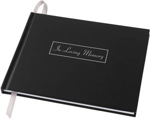 MIYI-libro de invitados funerario con impresión personalizada, libro de invitados funerario con <span class=keywords><strong>firma</strong></span> conmemorativa, China - Product Image 2