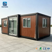 Installation rapide, conteneur pliable extensible coupe-vent et anti-émeute, style hôtel, style australien, dortoir
