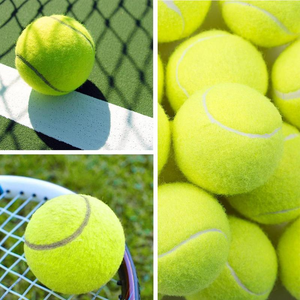 Pelota de <span class=keywords><strong>Tenis</strong></span> con Núcleo de Goma y Capa Exterior de Fibra Química para Deportes al Aire Libre, Ocio y Entretenimiento en Espacios Abiertos - Product Image 2