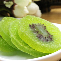 Groothandel Hoge Kwaliteit Verse Gedroogde Kiwi Fruitthee Grondstof Schijfjes Natuurlijke Zoete Smaak 10kg Bulkverpakking Fruitsnack Openlucht