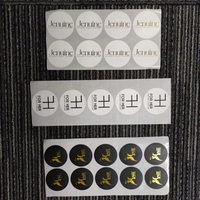 Étiquette en feuille d'or en rouleau auto-adhésif de logo personnalisé marquage à chaud emballage cadeau étanche étiquette autocollante de remerciement pour petite entreprise