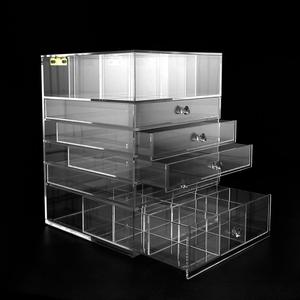 Bán Buôn Chất Lượng Hàng Đầu Tùy Chỉnh Rõ Ràng Acrylic Hộp Lưu Trữ Với Ngăn Kéo - Product Image 2