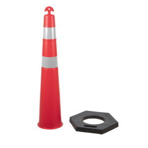 Trung Quốc Nhà Máy Đường Giao Thông <span class=keywords><strong>T</strong></span>-top Cone Hình Dạng Cảnh Báo Bollard Channelize Cone - Product Image 6