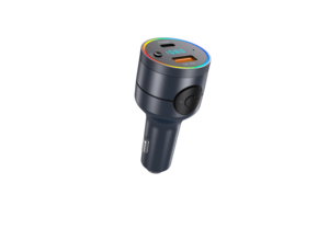 Reproductor MP3 para Auto AGETUNR BH501 con Salida AUX, Transmisor FM, Carga Rápida QC3.0 de 18W, Carga Rápida Tipo-C de 20W, 9 Modos de Luz, Activación por Voz del Teléfono - Product Image 4