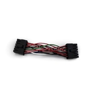 Cable de interruptor de encendido/apagado para PC Yeasion, doble botón, arnés de cableado para chasis de ordenador, luz LED, para motocicleta y automóvil