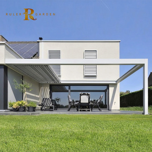 <span class=keywords><strong>Pergola</strong></span> motorisée rétractable en aluminium, auvent pliant <span class=keywords><strong>pour</strong></span> <span class=keywords><strong>balcon</strong></span> d'<span class=keywords><strong>appartement</strong></span> moderne et extension de véranda sur toit-terrasse - Product Image 1