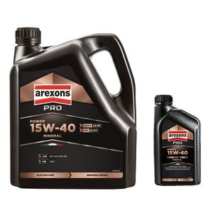 Lubrifiant Arenxons 15W40 'Power' 4 Litres pour équipement d'entretien d'essence - Product Image 2