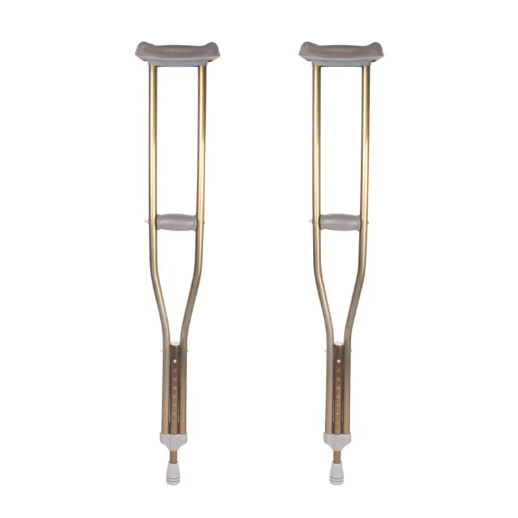 Hot Sale Adjustable Medical walking stick armpit axillary wholesale crutches crutches walking