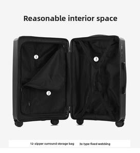 2025 Best-seller Ensemble <span class=keywords><strong>de</strong></span> bagages imperméables en polyester ABS + PC ultra léger 20 '24' 28 '<span class=keywords><strong>Valises</strong></span> rigides Roues pivotantes silencieuses - Product Image 2