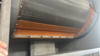 Système de filtration à tambour à fils en acier inoxydable pour l'élimination des cheveux et des fibres, machine de microfiltration à entrée d'eau externe