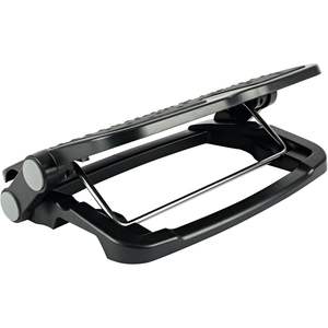 Reposapiés Ergonómico Alera ALE Negro, Acolchado Suave, 14w X 19 5/8d X 3 3/4 a 7 1/2h, Hecho de Plástico Resistente - Product Image 2