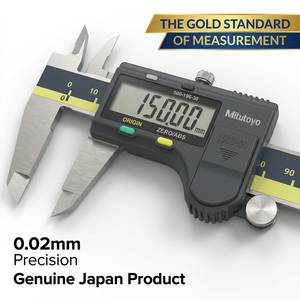 Calibrador <span class=keywords><strong>Vernier</strong></span> <span class=keywords><strong>Digital</strong></span> Mitutoyo de Japón, 0-150 200 300 mm, Calibrador de Acero Inoxidable de Alta Precisión, 100% Original - Product Image 1