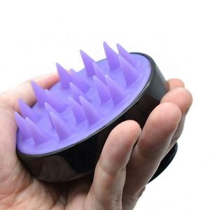 Silicone Scalp Massager Shampoo Brush Hair Comb for <b>Bath</b> Shower Head Massage Cleaning Tool - Product Image 6