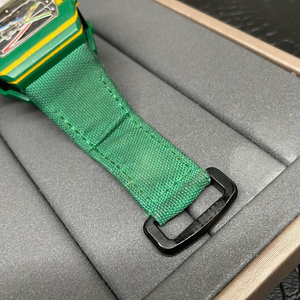 67-02 High Quality Luxury Carbon Fiber Men's Mechanical <b>Watch</b> ETA Auto Movement 3BAR Water Resistance Tonneau <b>Case</b> Nylon - Product Image 6
