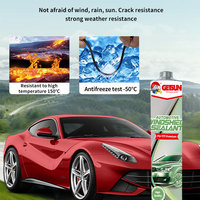 Perekat Kaca Sealant Kaca Depan Mobil Getsun, Lem Silikon Tahan Air Daya Rekat Kuat untuk Pemasangan dan Perbaikan Jendela Mobil